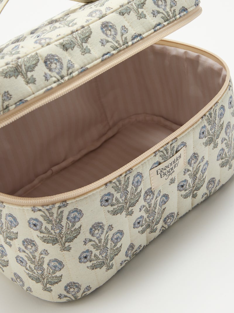 Trousse vanity Bleu - Kiabi