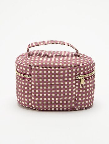 Trousse vanity imprimée