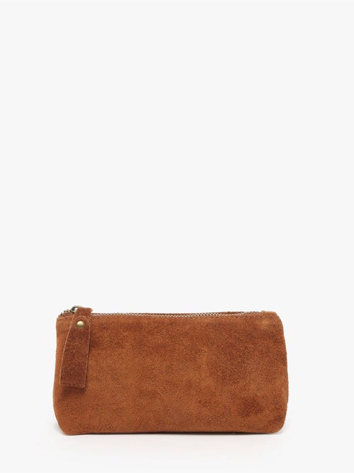 Trousse Velvet Cuir Milano Cuir De Vachette - Kiabi