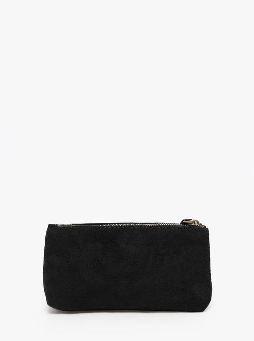 Trousse Velvet Cuir Milano Cuir De Vachette - Kiabi
