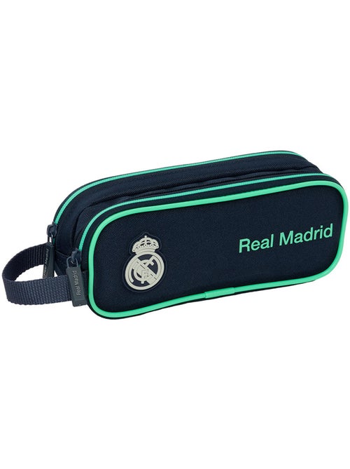 Trousse zippée 2 compartiments tissu Real Madrid 21 x 8 x 6 cm - Kiabi Trousse zippée 2 compartiments tissu Real Madrid 21 x 8 x 6 cm - Kiabi