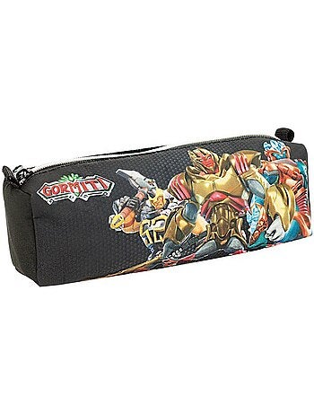 Trousse zippée Gormiti en polyester imprimé personnages