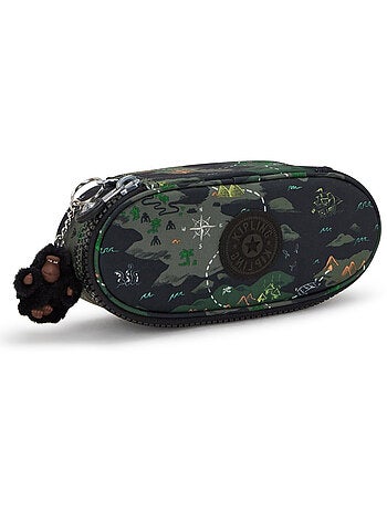 Trousse zippée kipling duobox camouflage adventure – 14 porte-stylos