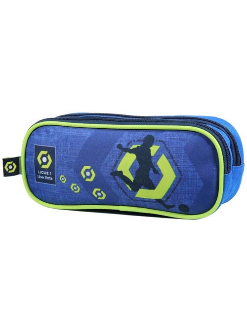 Trousse zippée 'Ligue 1' – 2 compartiments rectangulaire 23 cm - Bagtrotter - Kiabi Trousse zippée 'Ligue 1' – 2 compartiments rectangulaire 23 cm - Bagtrotter - Kiabi