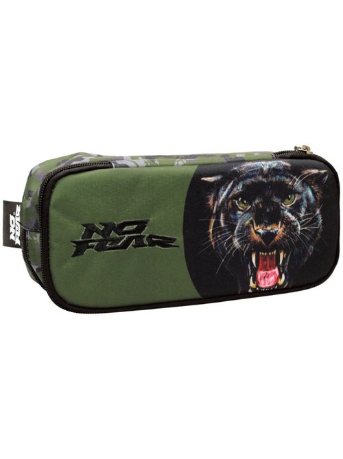 Trousse zippée matelassée motif puma camouflage GIM - Kiabi