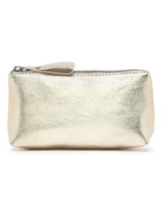 Trousse Zippée Nine Cuir Milano Cuir De Vachette