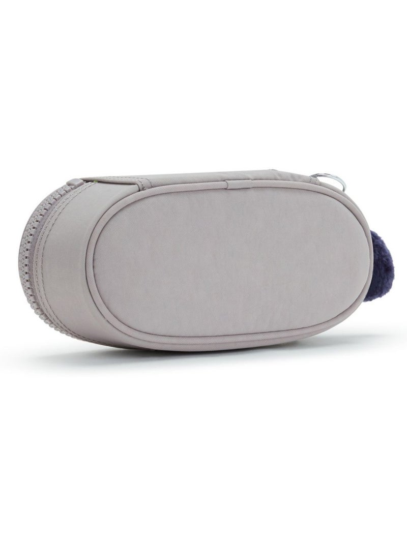Trousse zippée nylon DUOBOX Kipling organisation 14 porte-stylos Gris Vert - Kiabi