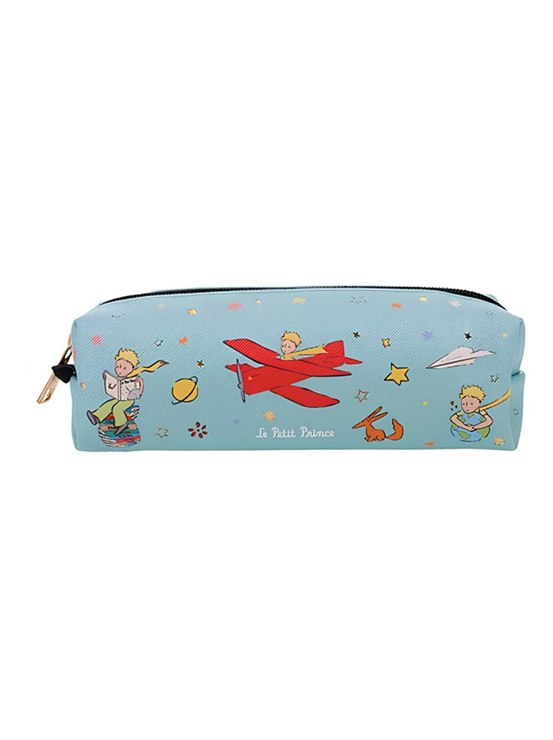 Trousse zippée rectangulaire Le Petit Prince Bleu - Kiabi