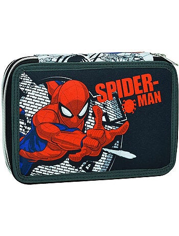 Trousse zippée 'Spider-Man' 2 compartiments 18 cm – SPIDERMAN