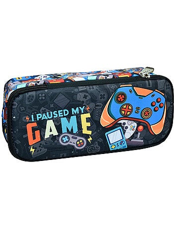 Trousse zippée tissu imprimé gaming CMP
