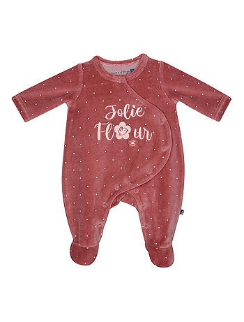 Trousseau 4 pieces pimprenelle en maille