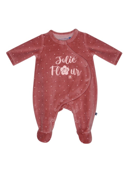 Trousseau 4 pieces pimprenelle en maille - Kiabi