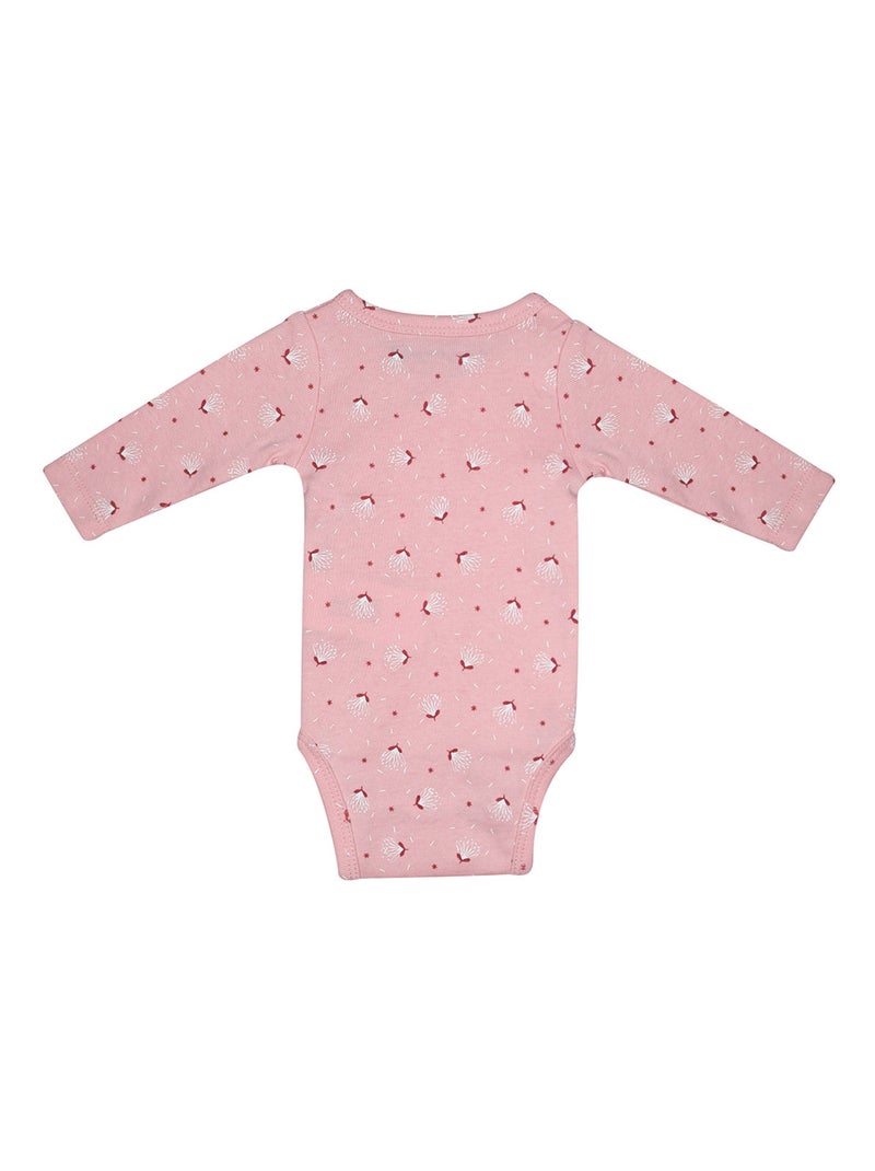 Trousseau 4 pieces pimprenelle en maille Rose - Kiabi