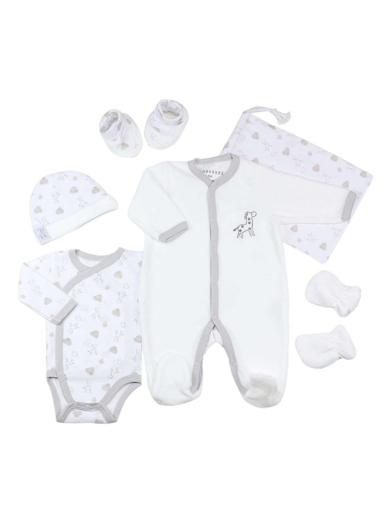 Trousseau de naissance bébé Trois Kilos Sept Rose - Kiabi