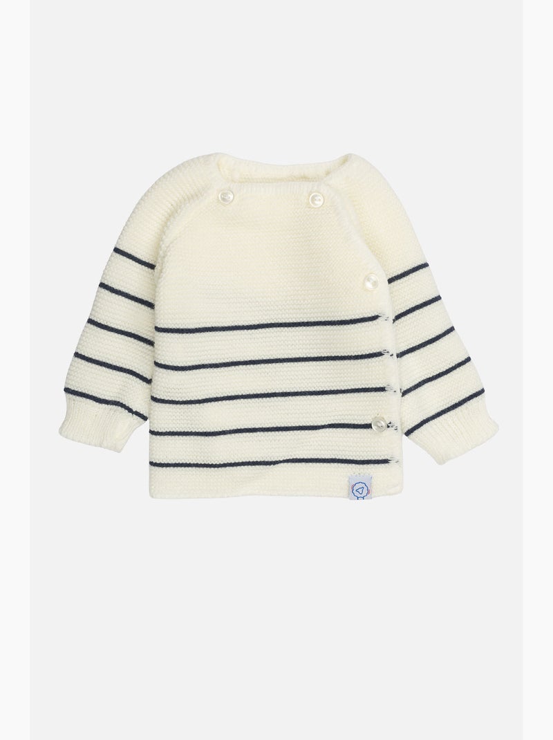Trousseau de naissance complet Ecru/Marine - Kiabi