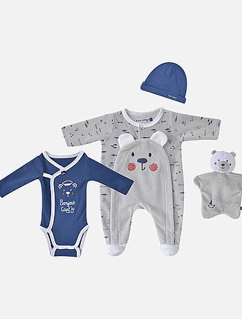 TROUSSEAU DE NAISSANCE GRIS EUSTAZIO