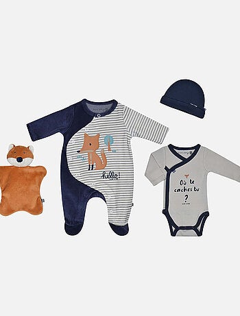 TROUSSEAU NAISSANCE FOREST VELOURS RASE