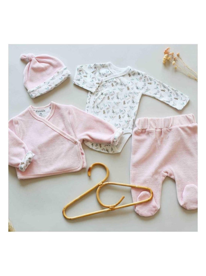 Trousseau naissance Rose - Kiabi