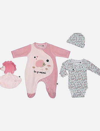 TROUSSEAU NAISSANCE VELOURS RASE FRANCIA
