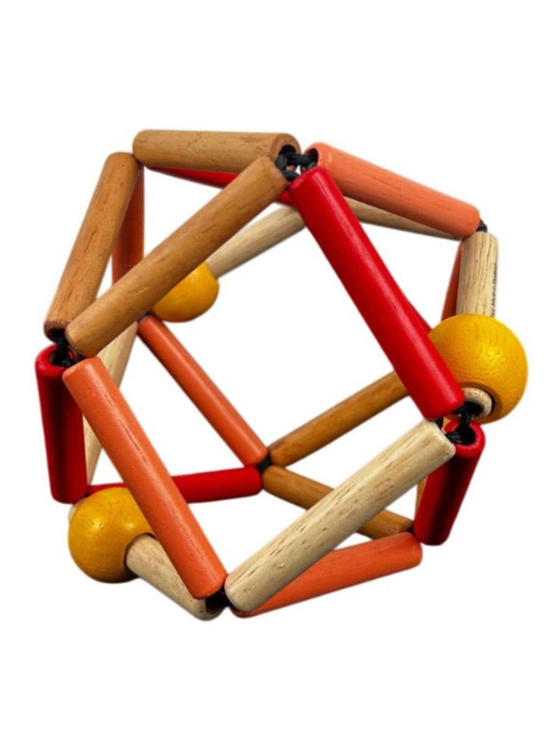 Trousselier - Balle de préhension en bois Multicolore - Kiabi
