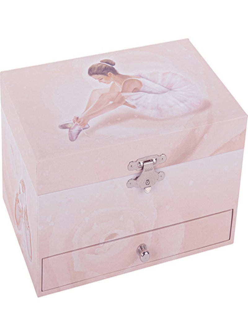 Trousselier - Boîte à bijoux musicale Rose - Kiabi