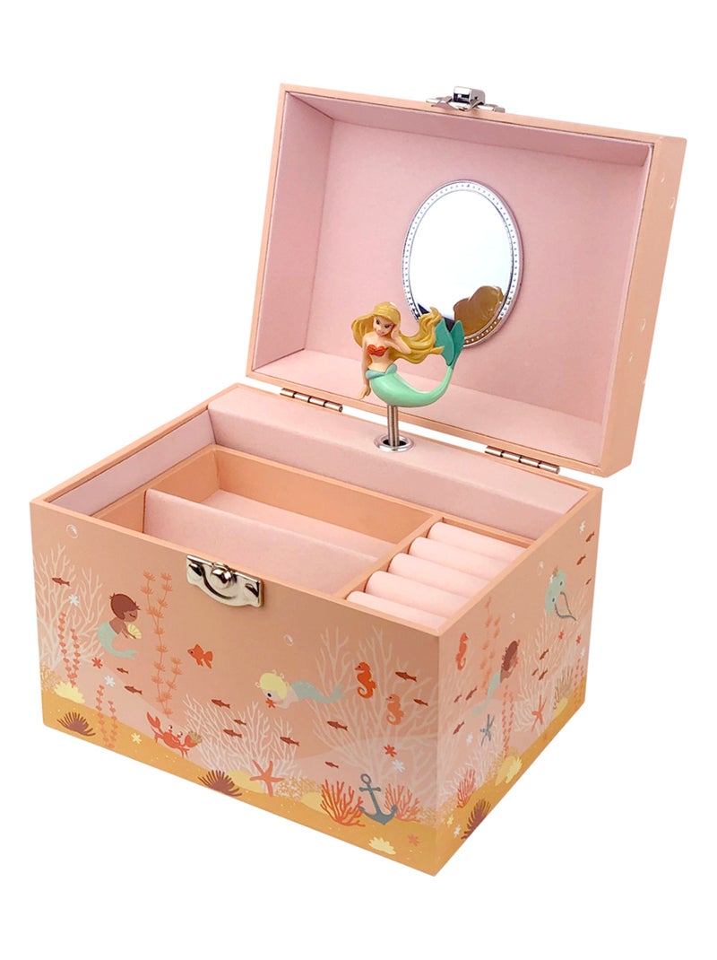 Trousselier - Boîte à bijoux musicale Rose - Kiabi