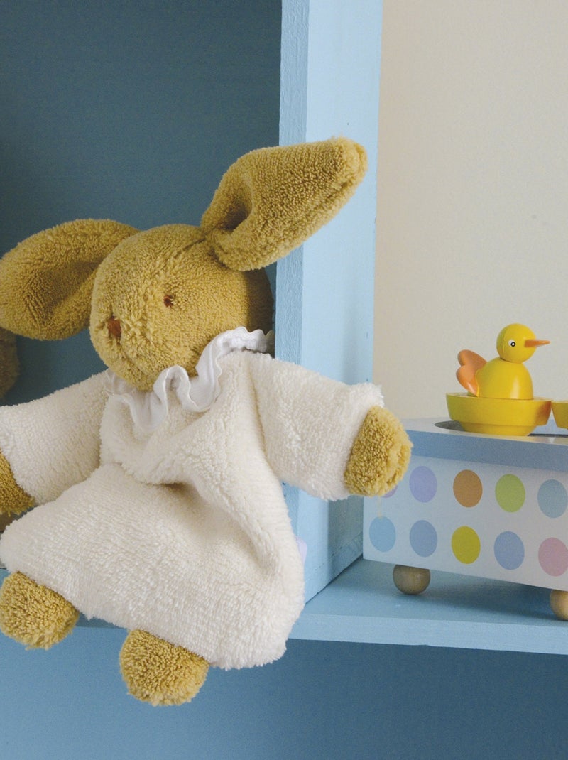 Trousselier - Lapin musical dodo pyjama Marron - Kiabi