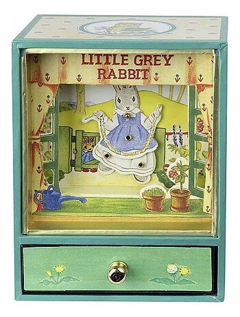 Trousselier - Mini dancing musical Little grey rabbit