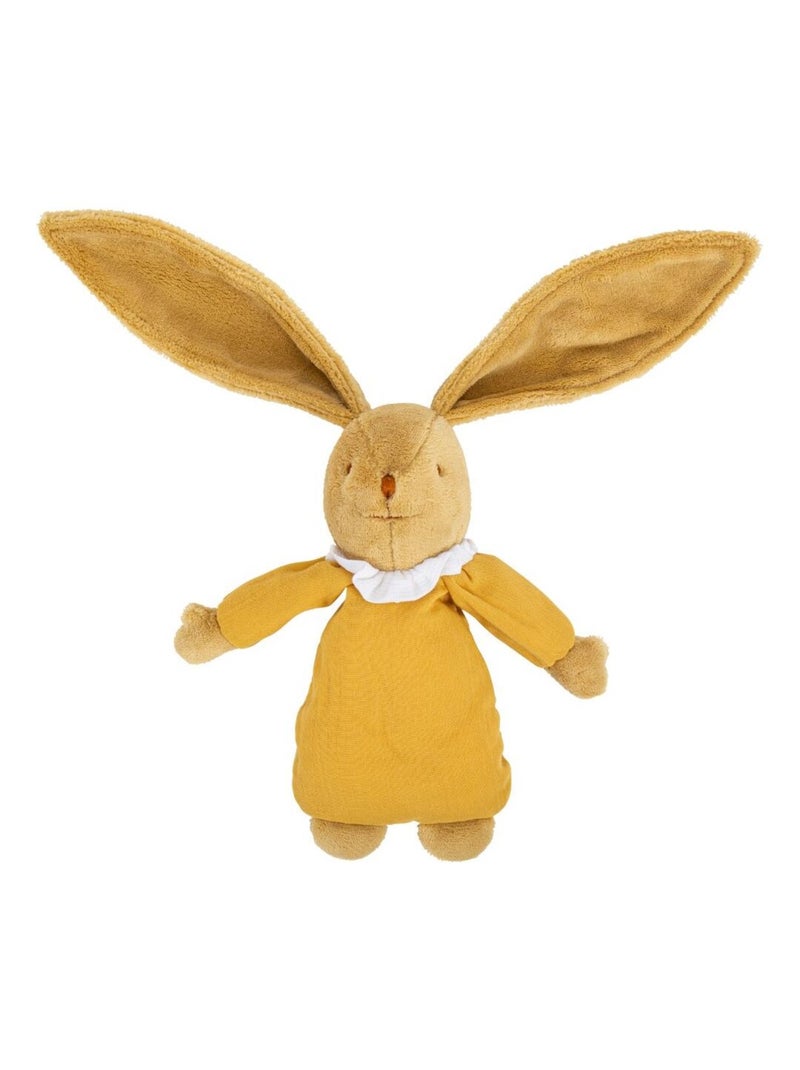 Trousselier - Peluche musicale lapin nid d'ange Jaune - Kiabi