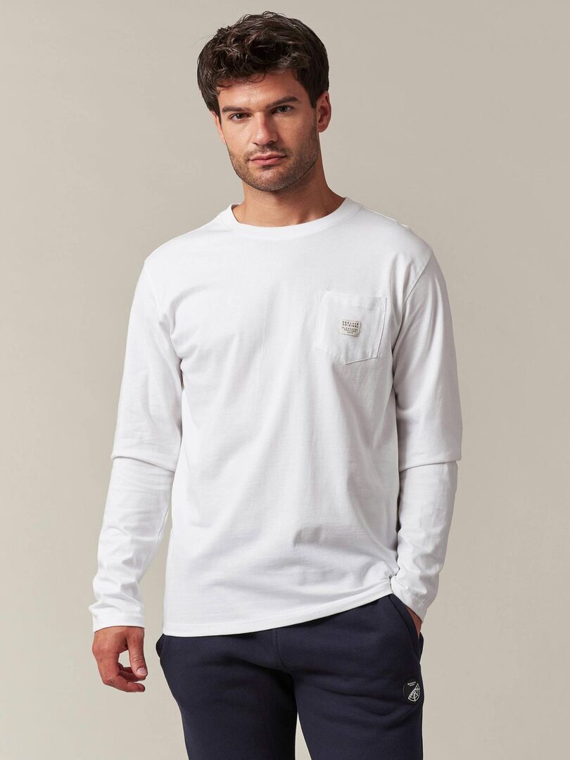 T-shirt De Pêche Homme 3XL – Manches Longues – Peach – Microfibre – Occasion