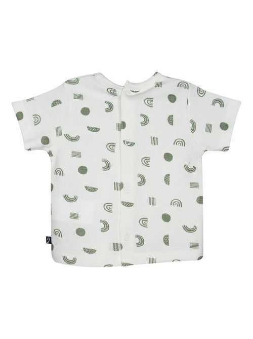 TSHIRT BERMUDA LEANDRE MAILLE FANTAISIE BEBE - Kiabi