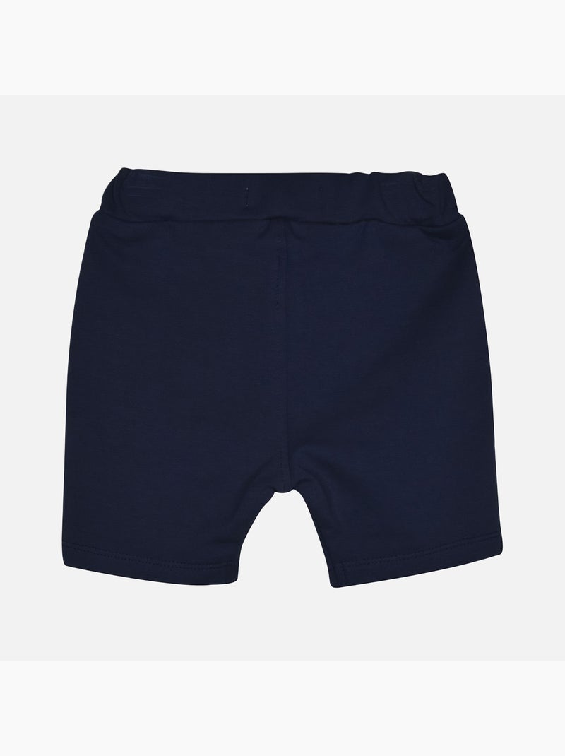 TSHIRT BERMUDA LINO MAILLE BEBE Blanc - Kiabi