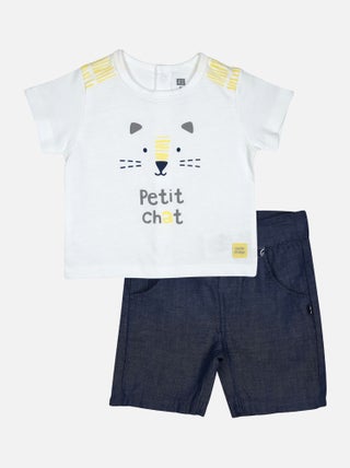 TSHIRT BERMUDA LOUISON BEBE