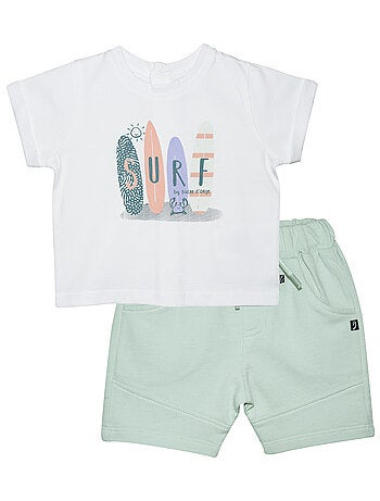 TSHIRT BERMUDA NAKIM MAILLE BEBE