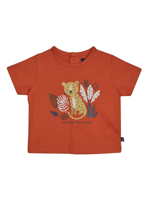 TSHIRT BERMUDA NESTOR TISSE TEINT BEBE - Kiabi