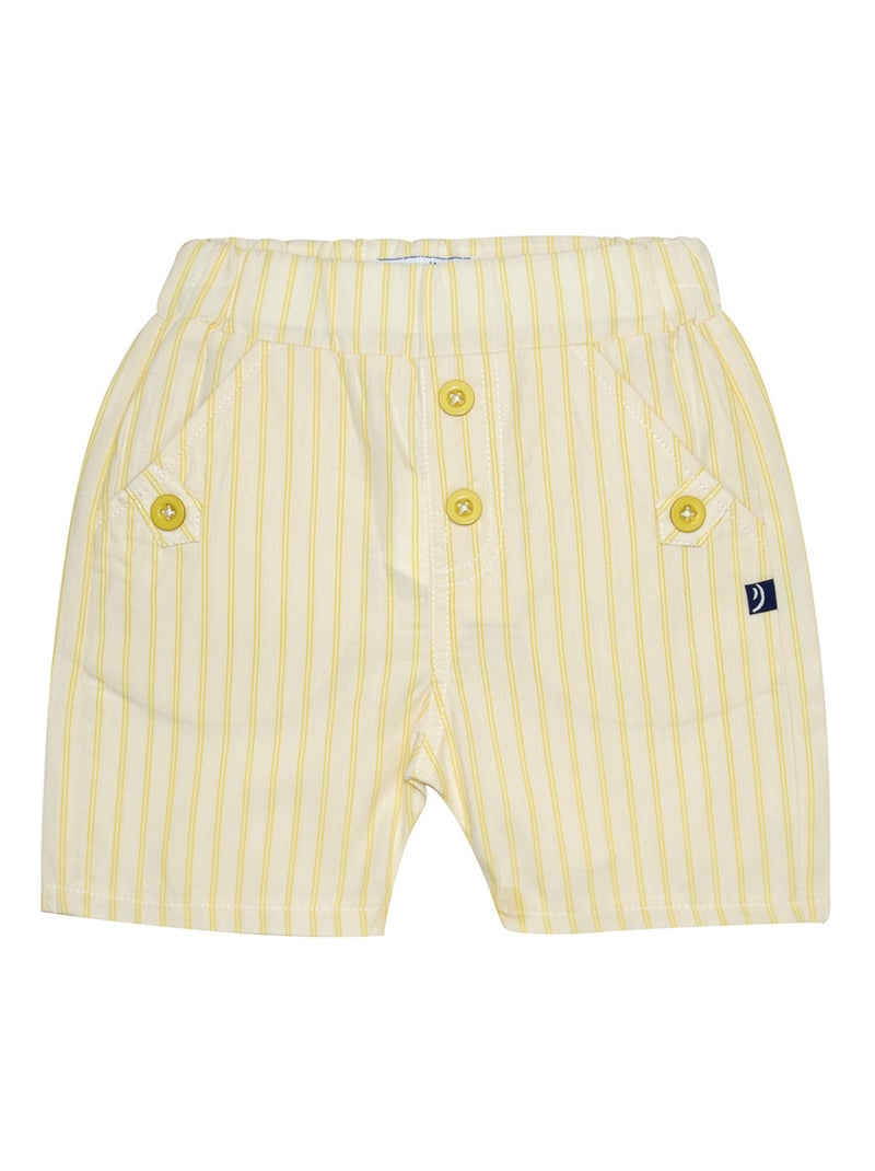 TSHIRT BERMUDA NICOLAS MAILLE BEBE Vert - Kiabi