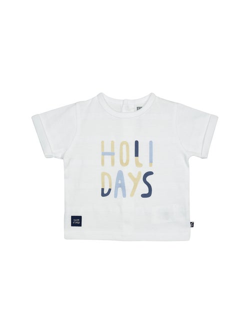 TSHIRT BERMUDA NUNO MAILLE BEBE - Kiabi