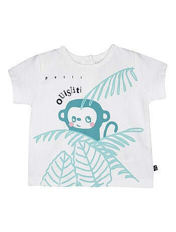 TSHIRT BERMUDA OLIVIER MANCHES COURTES SUCRE D'ORGE