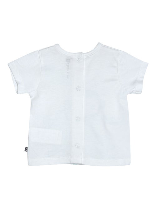 TSHIRT BERMUDA OLIVIER MANCHES COURTES SUCRE D'ORGE - Kiabi