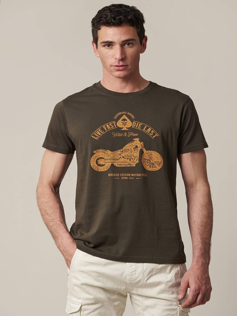 Gildan - T-shirt - Marron foncé - Enfant - 10.99