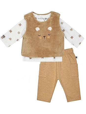 Tshirt debardeur pantalon sami maille
