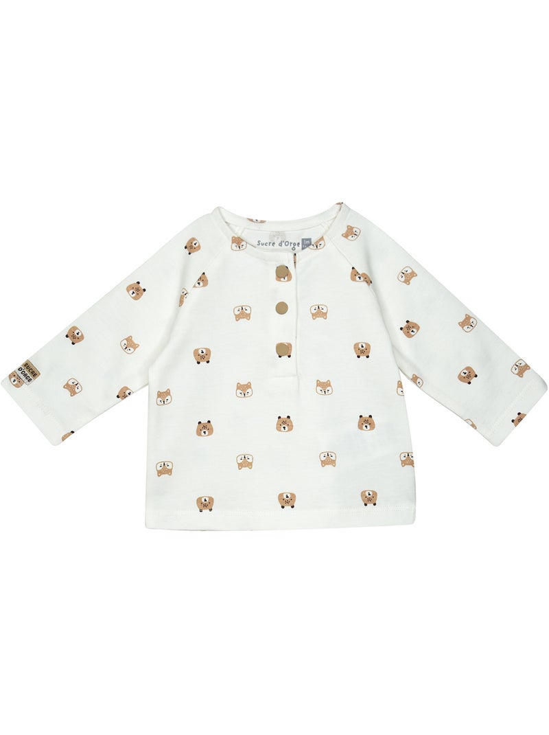 Tshirt debardeur pantalon sami maille Beige - Kiabi