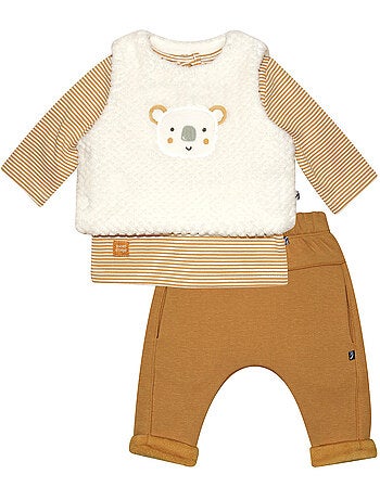 Tshirt debardeur pantalon seb maille
