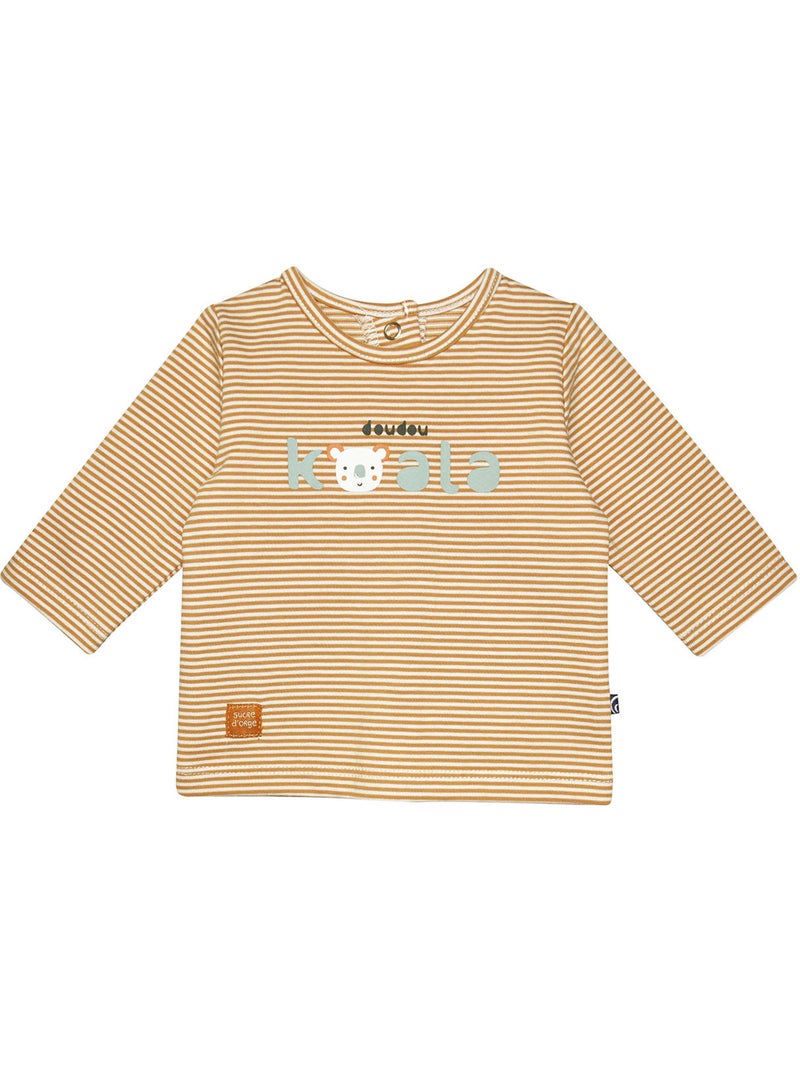 Tshirt debardeur pantalon seb maille Beige - Kiabi