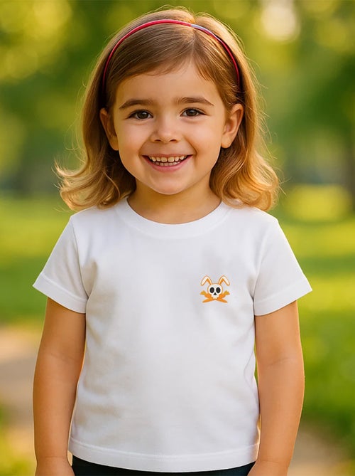Tshirt en Coton Bio Hotot Blanc 4 ans - Kiabi
