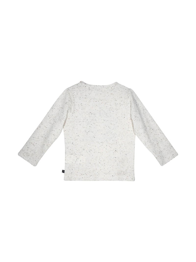 Tshirt en maille manches longues Pasqual Beige - Kiabi