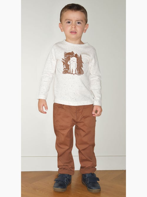 Tshirt en maille manches longues Pasqual - Kiabi