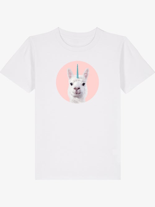 Tshirt Enfant ALPACA UNICORN - Kiabi