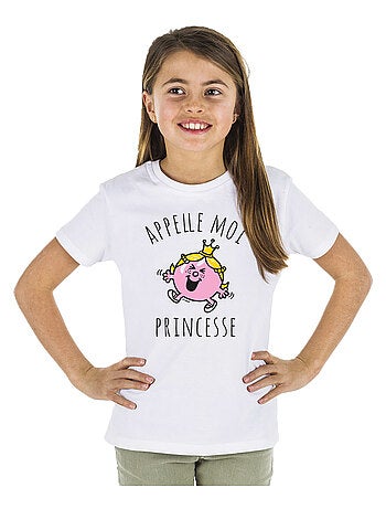 Tshirt Enfant APPELLE MOI PRINCESSE