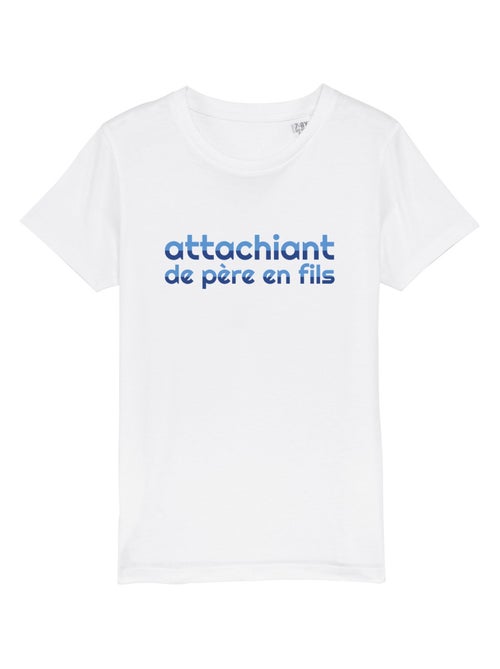 Tshirt Enfant ATTACHIANT DE PÈRE EN FILS 2 - Kiabi